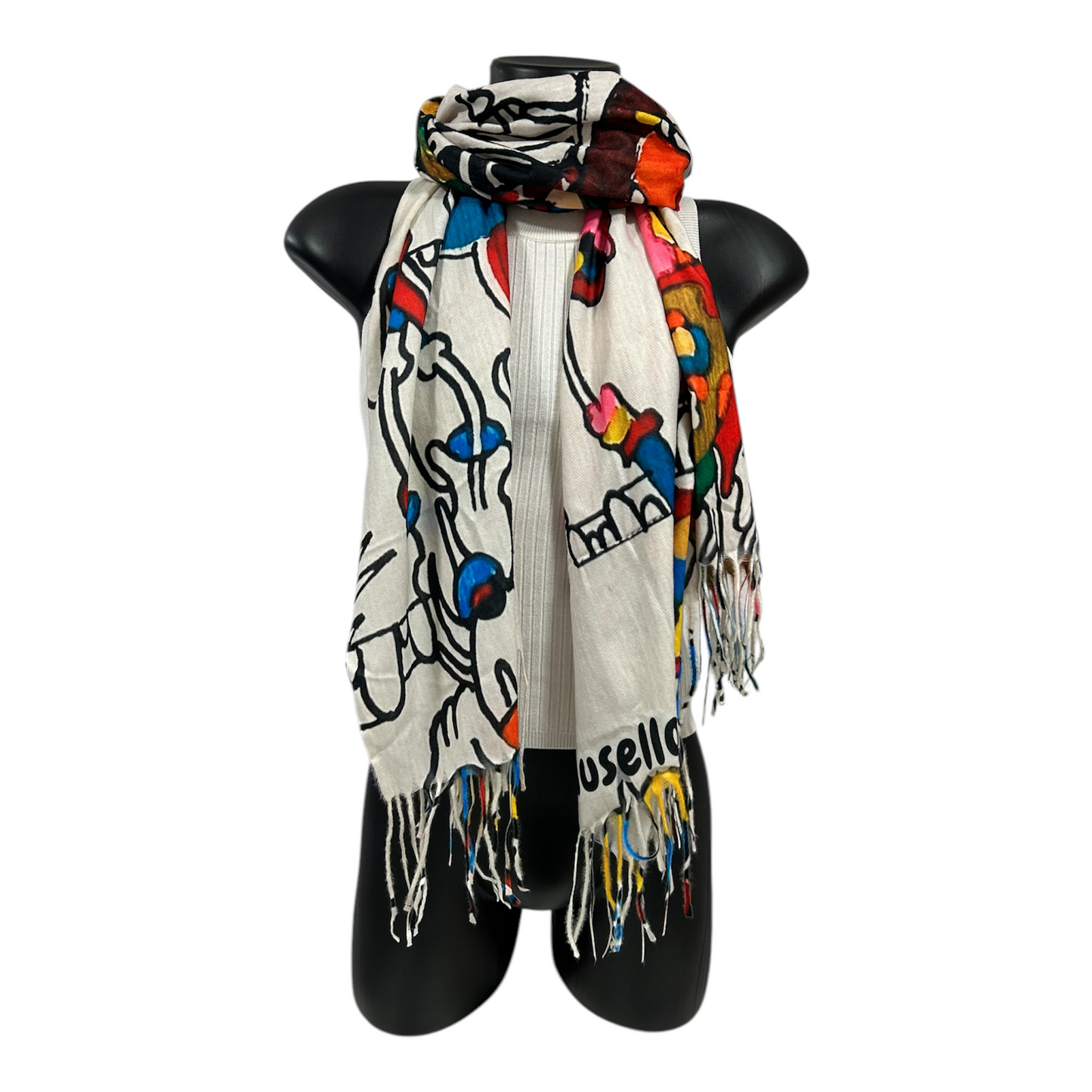 Écharpe en cachemire