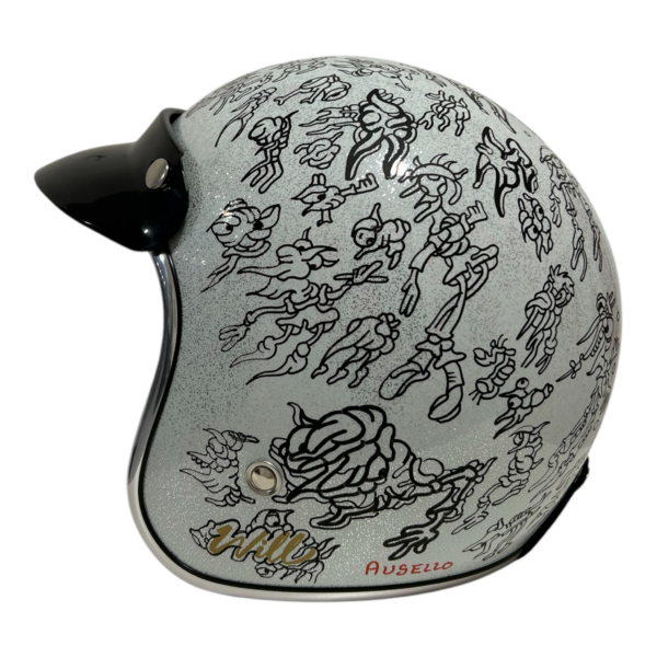 Casque brillant Noir & Blanc - Édition exclusive