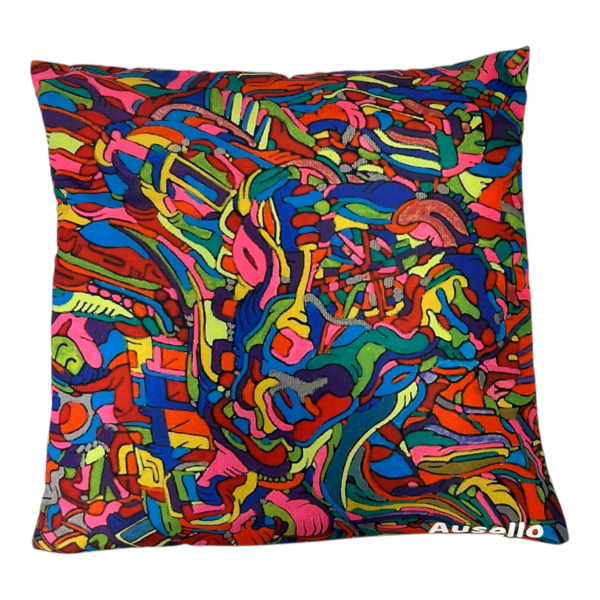 Coussin - Tunnel coloré